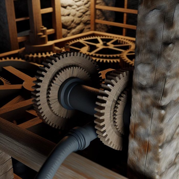 Gear systems in mills