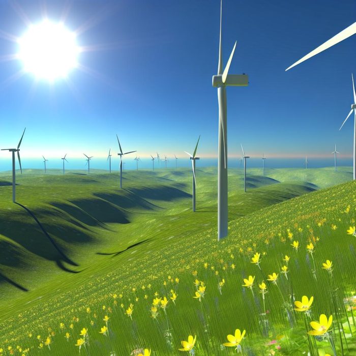 Renewable energy from windmills