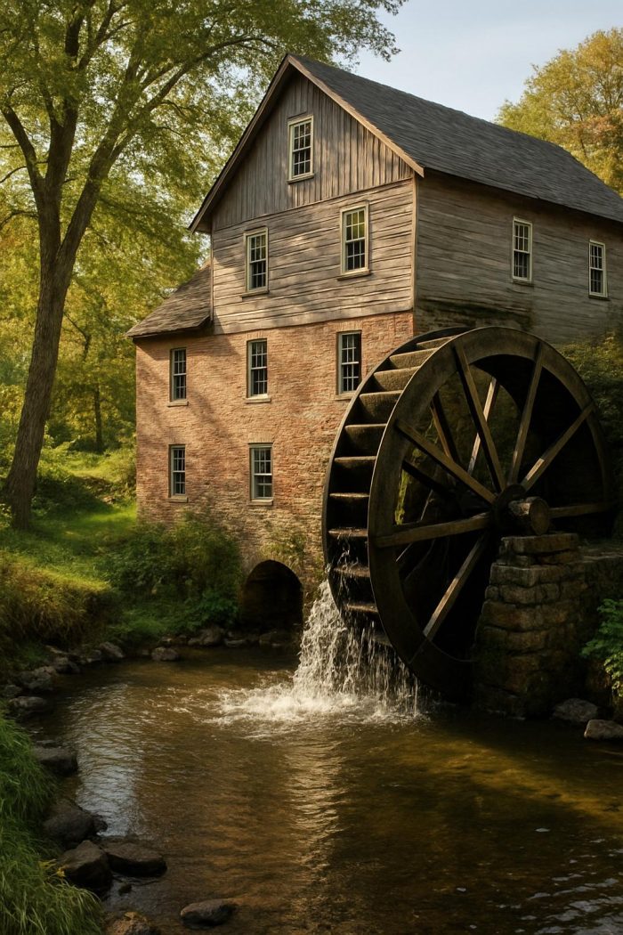 Songs about mills (“The Old Mill Stream”)