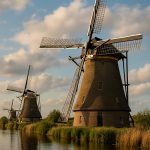Architectural beauty of windmills