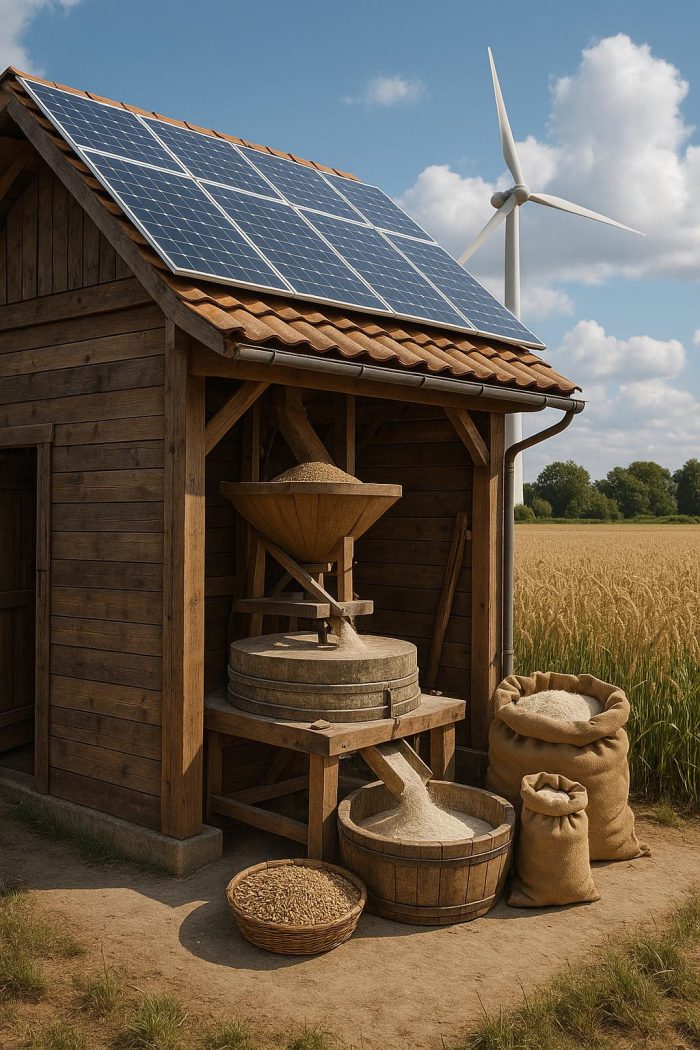 Eco-friendly grain milling practices