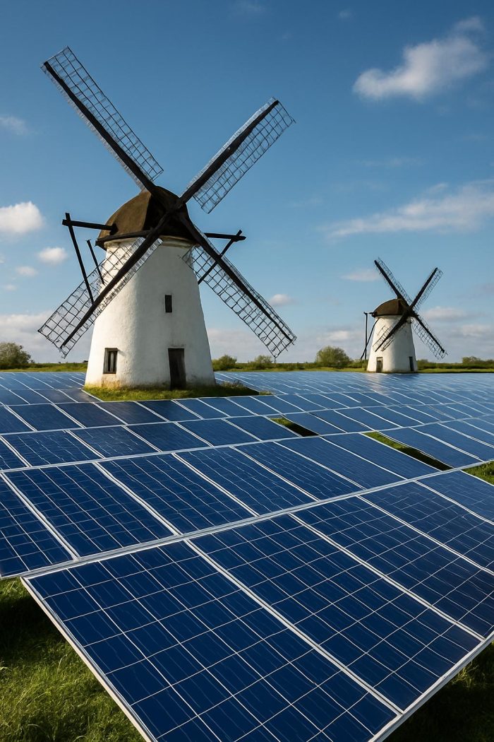 Solar-powered mills